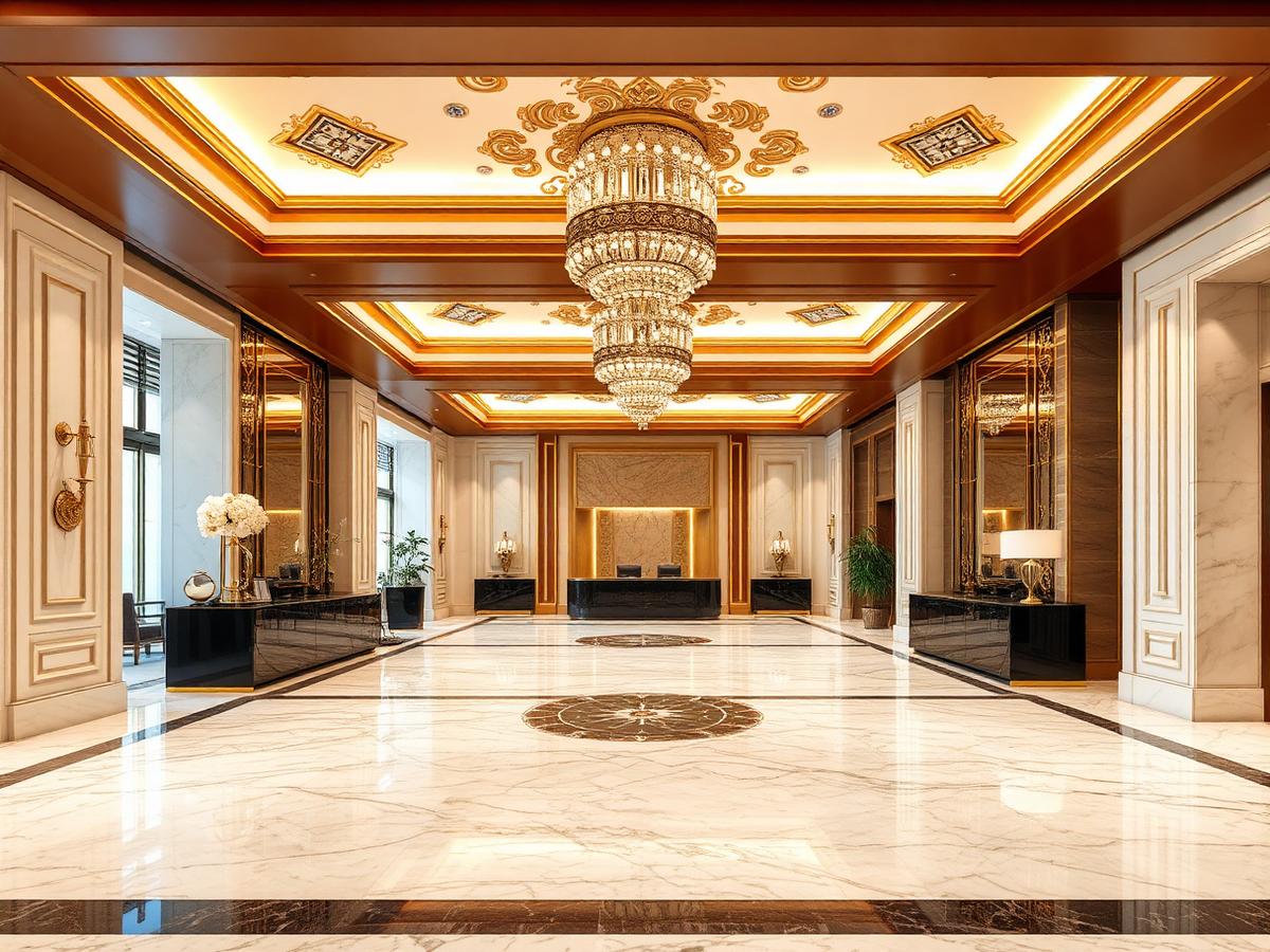 Hospitality Lobby Finishing